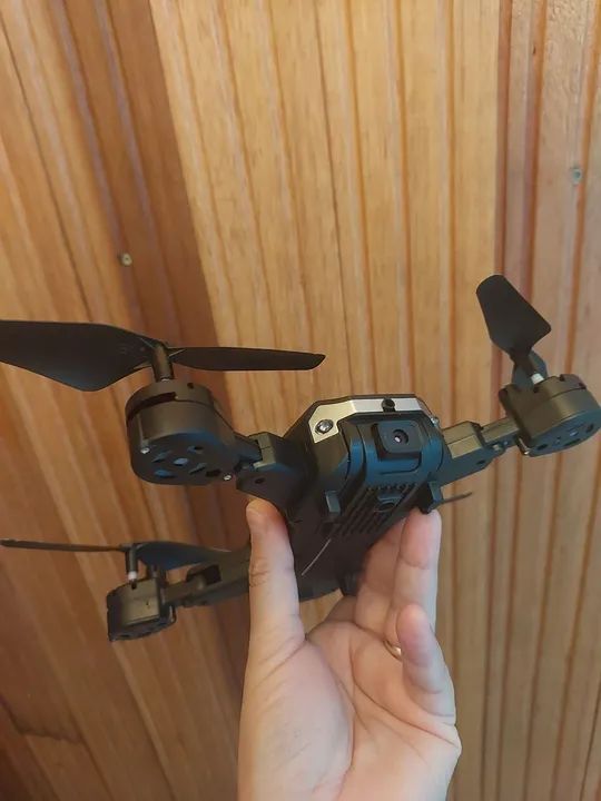 Drone bateria recarregável filma e grava vem com duas baterias LEIA A DESCRIÇÃO!!!! - Foto 4