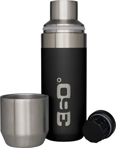 Garrafa Térmica Com Copo 750ml 360º Degrees Cor Preto