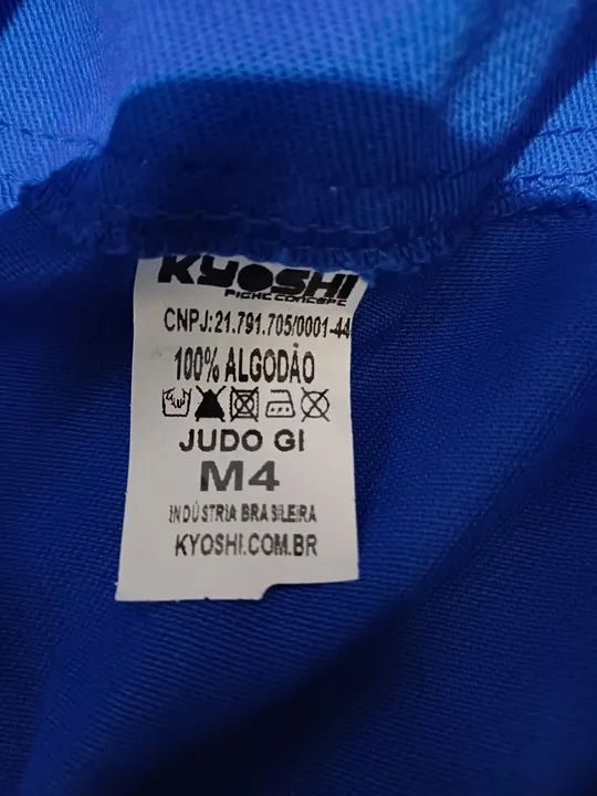 Roupa De Judô Azul infantil (Leia a Descrição) - Foto 3