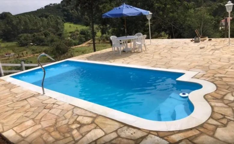 Ana:Piscina de 7 metros com prainha incluso frete e instalação  - Foto 3