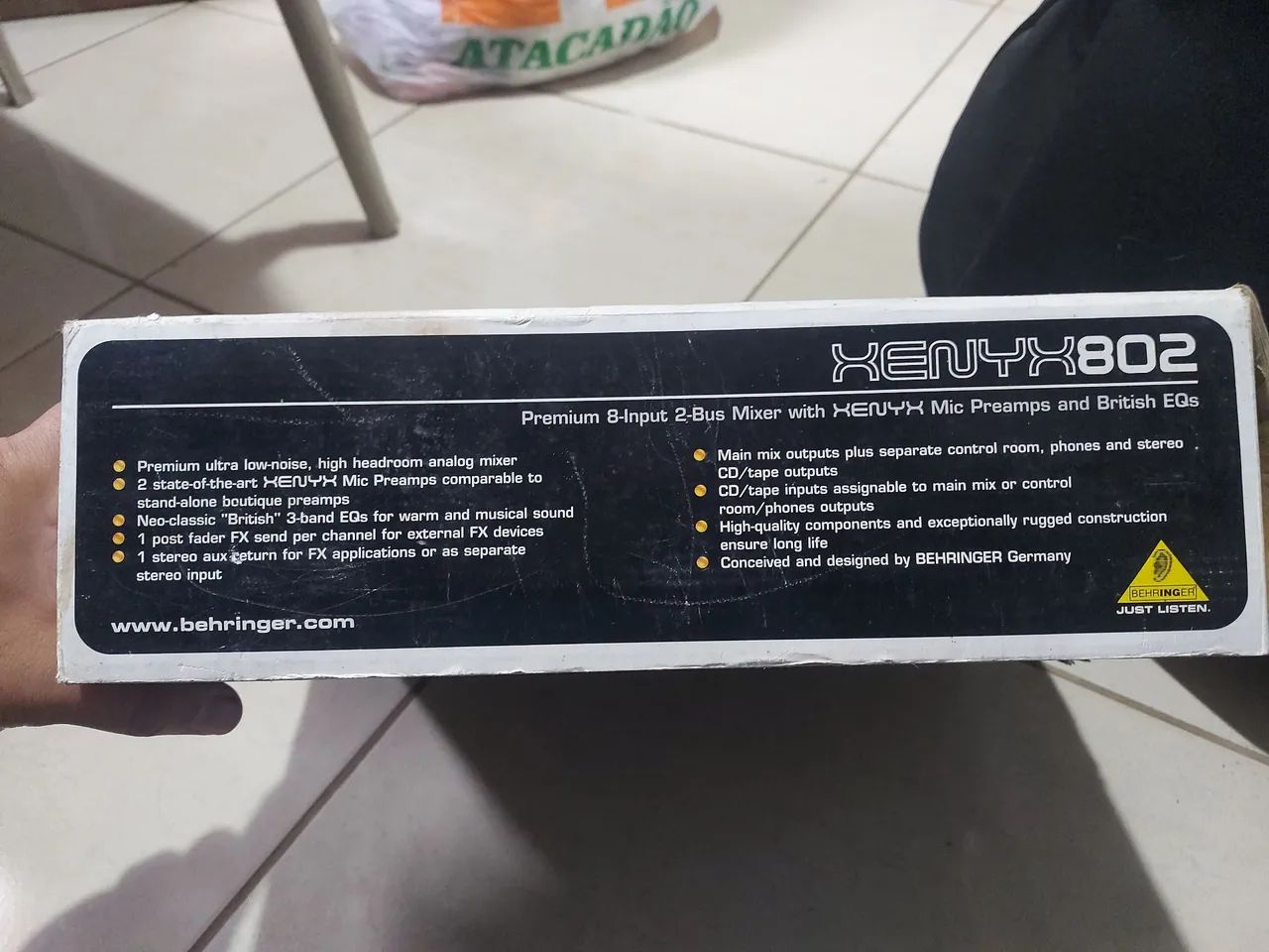 Mesa de som Xenyx 802 - Foto 5