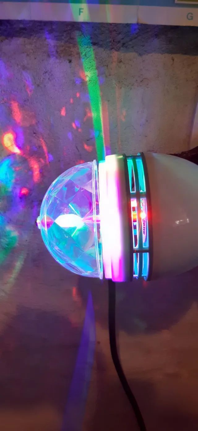 Lâmpada rotativa de led - Foto 3