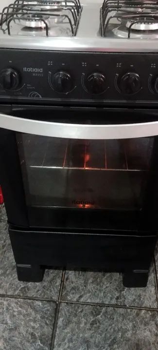 Fogão Itatiaia 4 Bocas luz com Forno - Foto 6