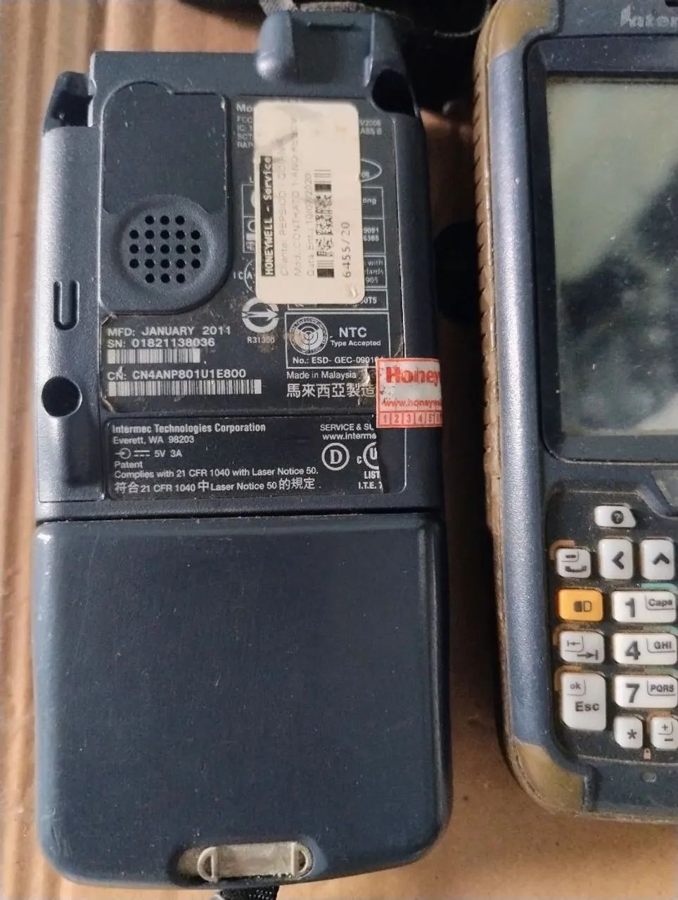 (70 Coletores Aprox Lote) Leitores de código de barras Intermec CN4 Series - Foto 6