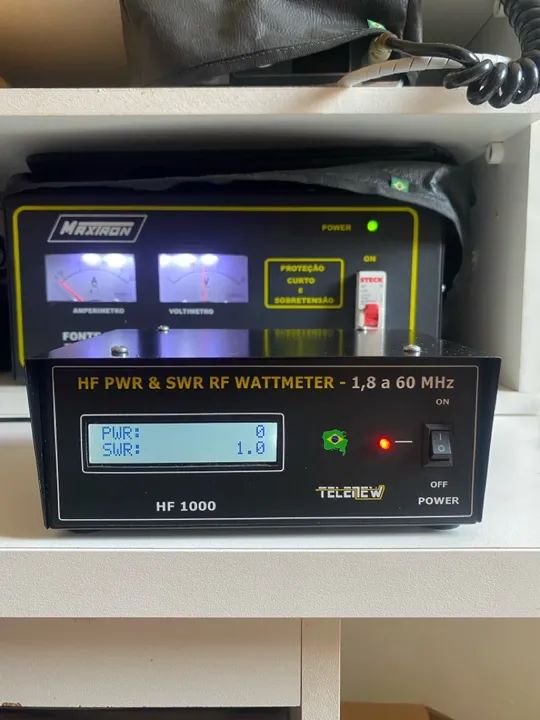 Medidor de Potência HF 1000 - Telemew