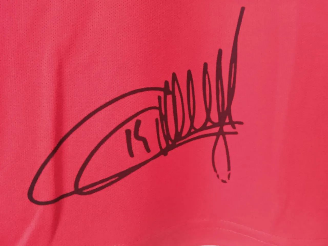 Camisa Arsenal Campeão Invicto Premier League 2003/2004 #14 Henry Autografada Certificada - Foto 2