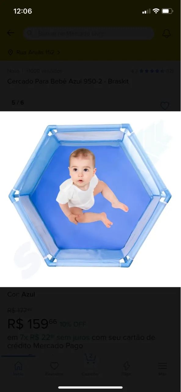 Cercado para Bebê Colorido e Seguro - Foto 5