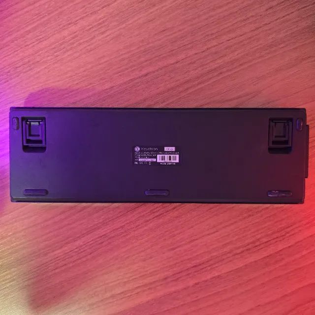 Teclado Keychron-K6 Pro Wireless Mecânico White Backlight - Foto 3