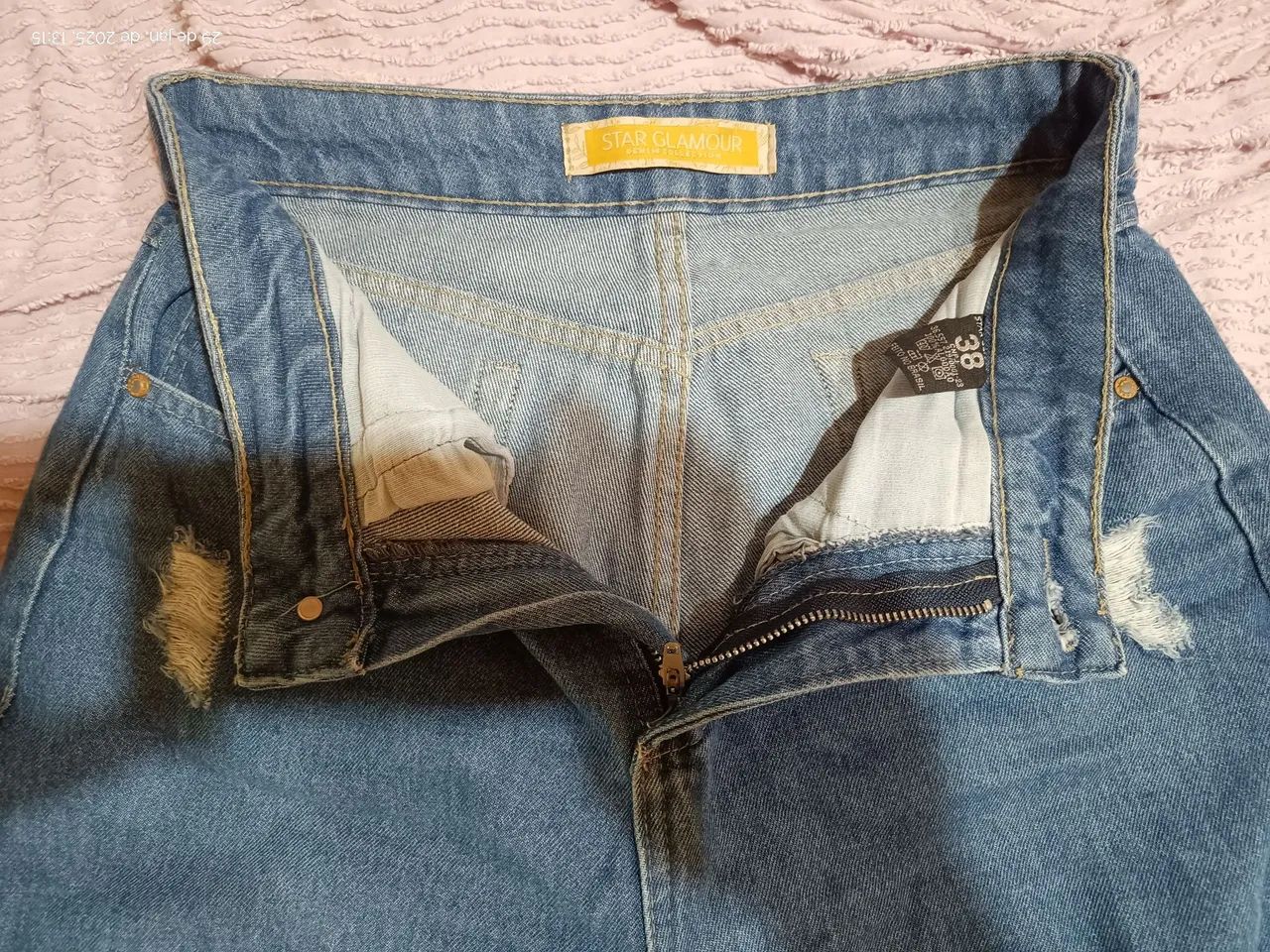 Calça Jeans Destroyed - Foto 2