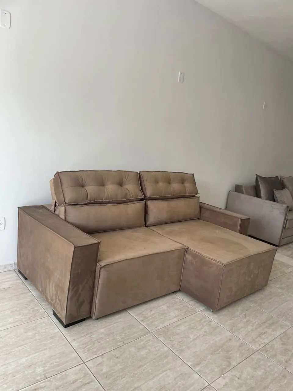 Sofá retrátil e reclinável  - Foto 4