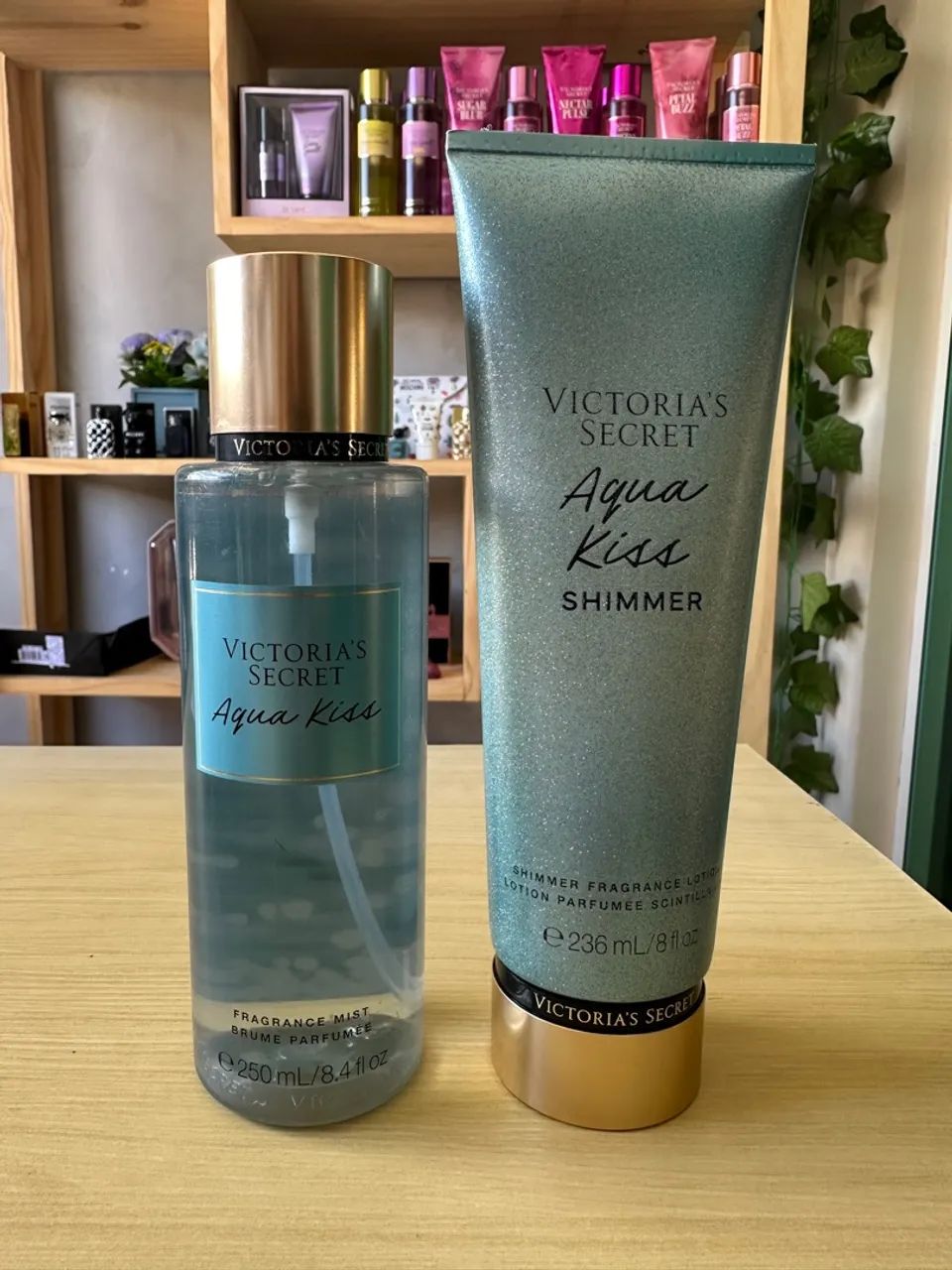 Kit Victoria's Secret Aqua Kiss - Loção e Perfume
