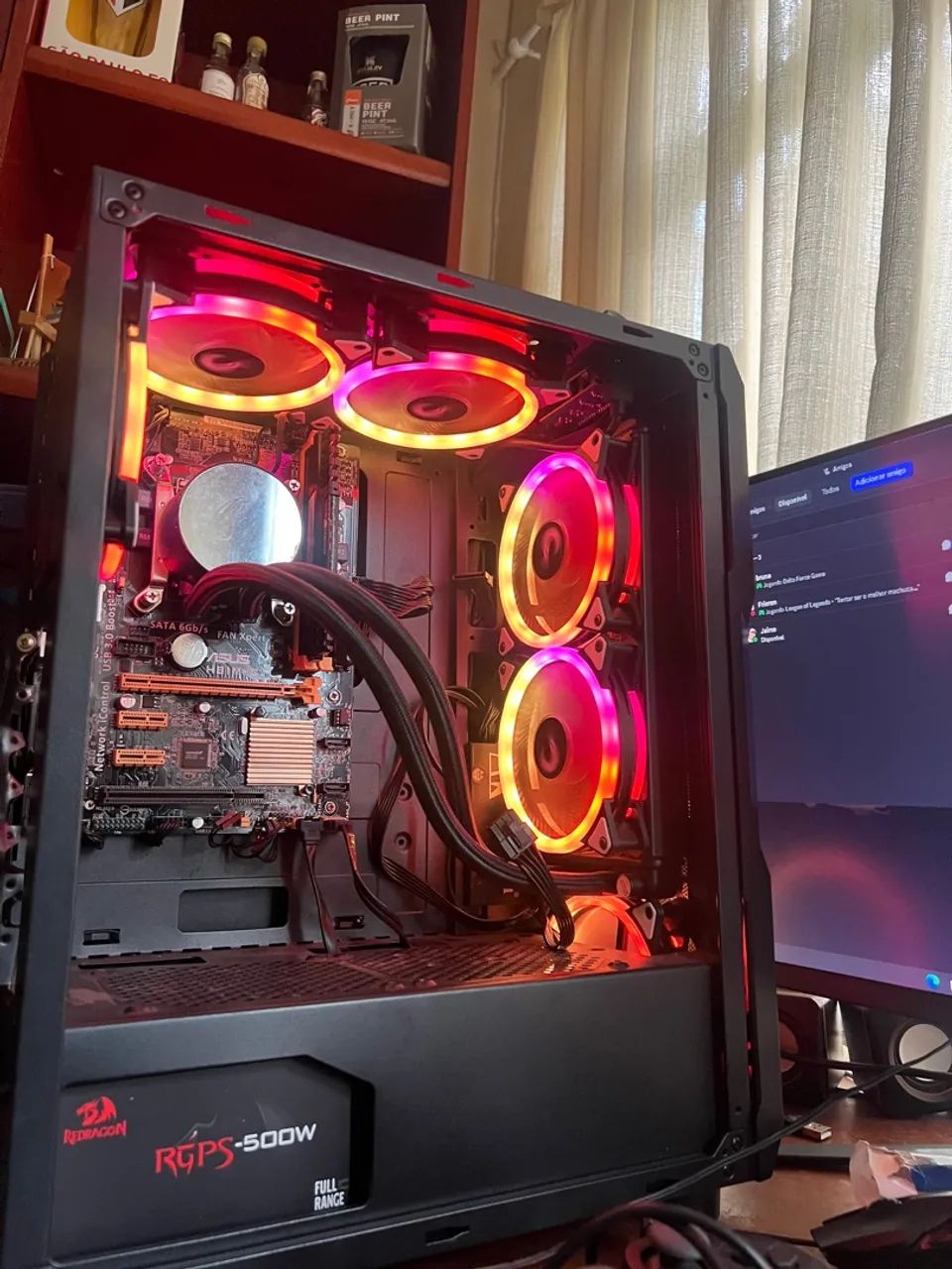 PC Gamer RGB com controle led - Foto 5