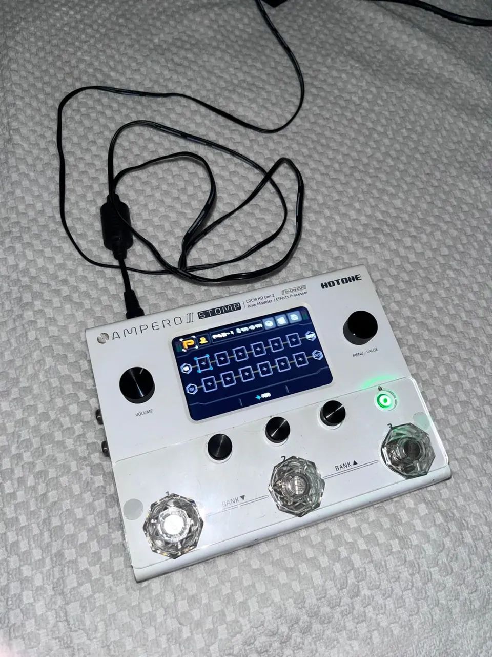 Pedal Hotone Ampero II Stomp semi nova - Foto 5