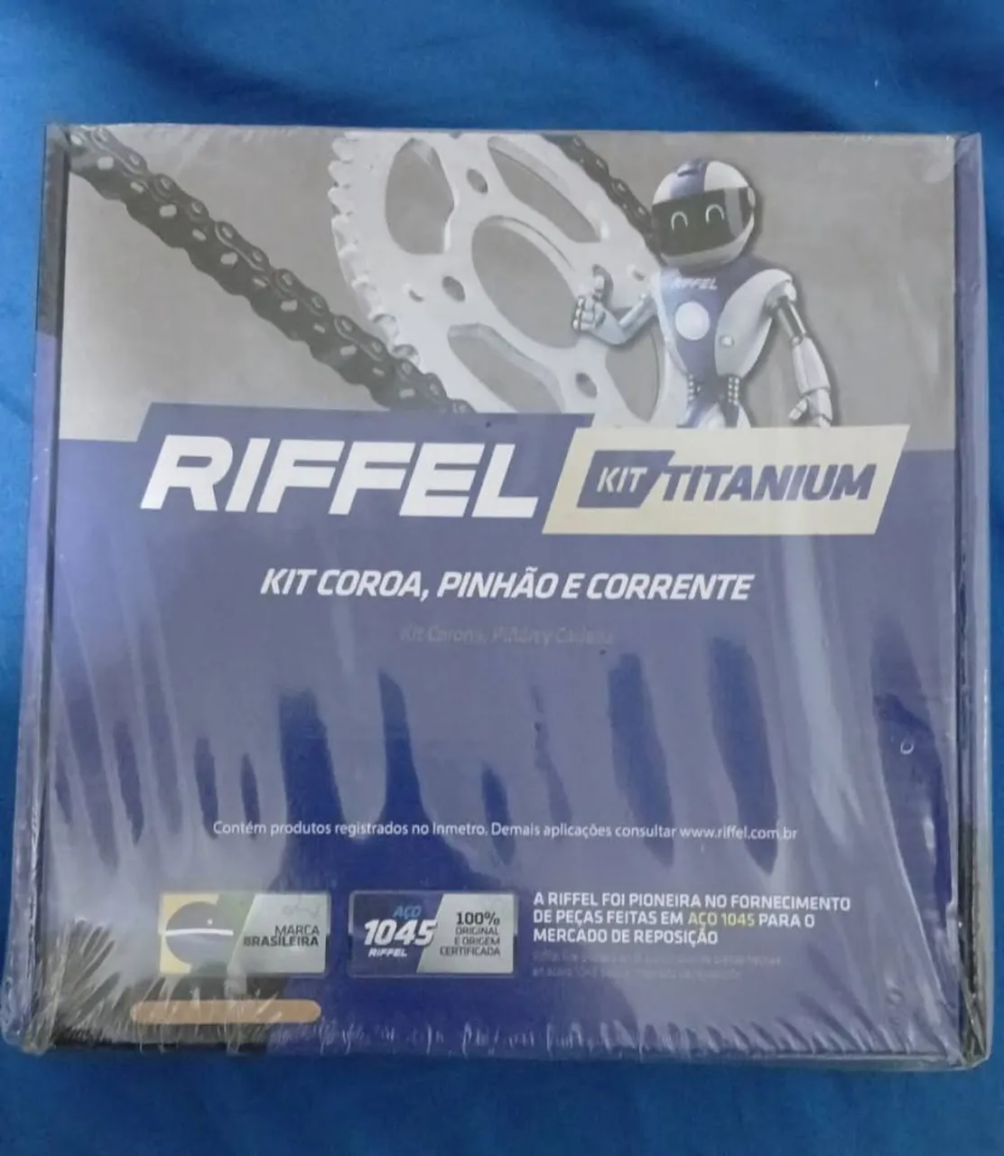 Kit Coroa, Pinhão e Corrente Riffel  diversos modelos 