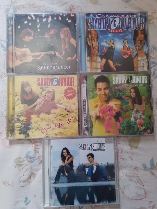 Kit cds sandy e junior