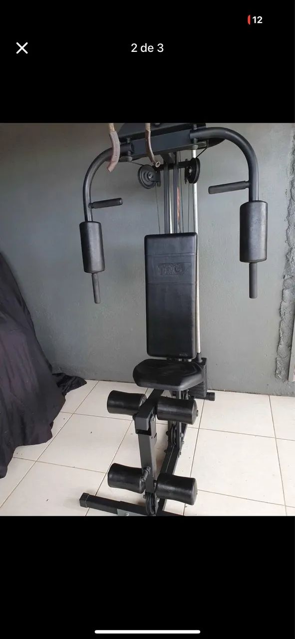 Estação musculação trg