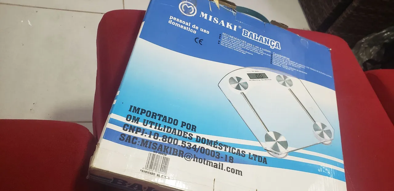 Balança Digital de Uso Pessoal Misaki