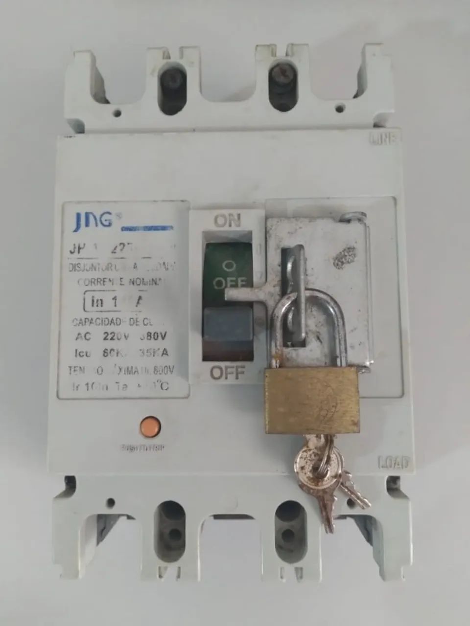 Disjuntor de Caixa Moldada Trifásico 140A - JNG - Foto 2