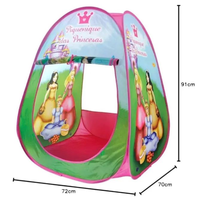 Cabana Dobrável Princesas