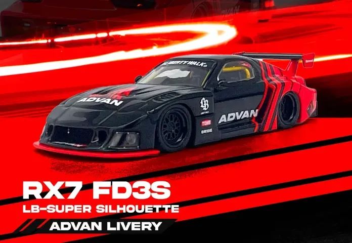 Mazda Rx7 Advan Lbwk Lb Super Silhouette Liberty Walk Inno64