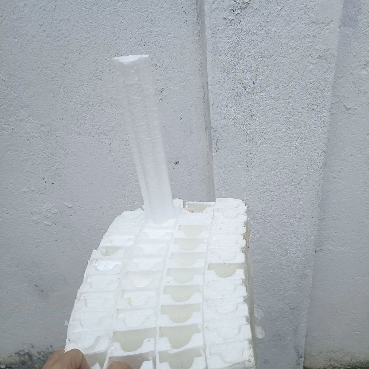 isopor para boiserie fake