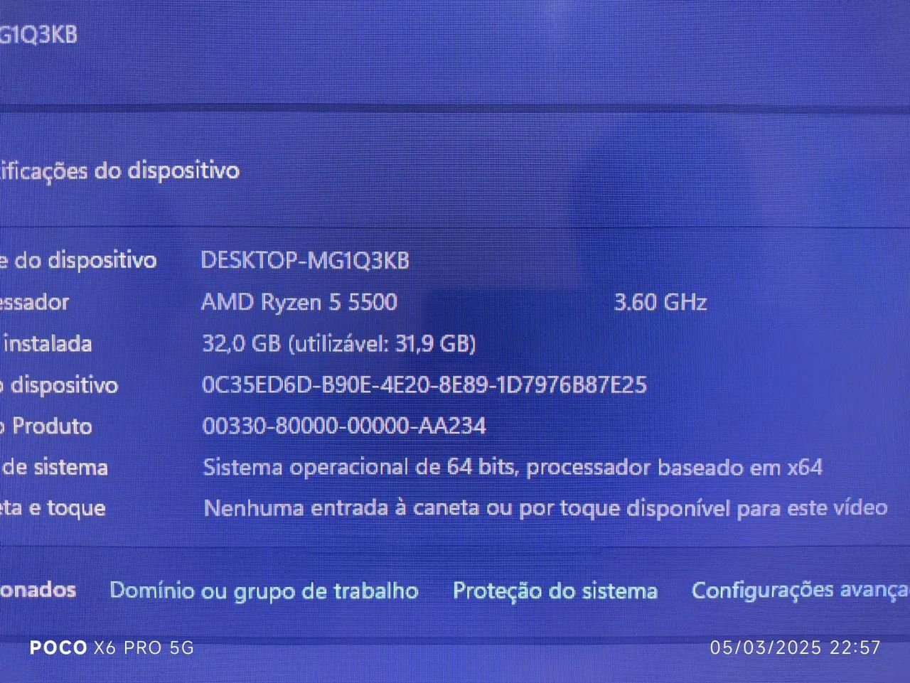 PC Gamer Ryzen 5 + 8gb placa vídeo RX 580 + 512 GB SSD + 32gb + 15 mil jogos retrô novo! - Foto 4