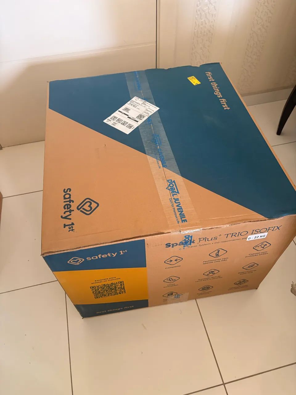 Carrinho de bebê com bebê conforto e isofix  - Foto 3