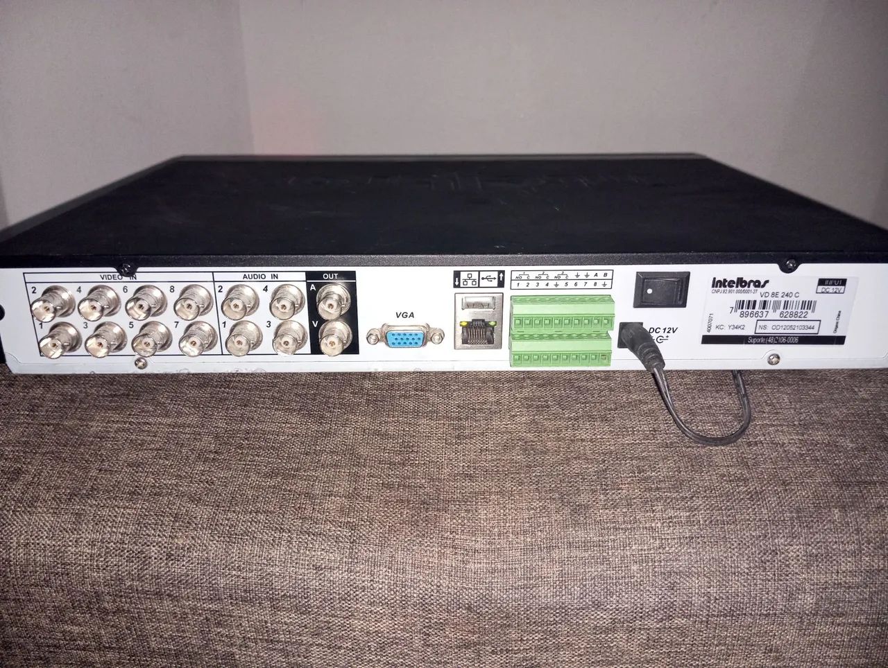 DVR Intelbras VD 8E 240C - Foto 3