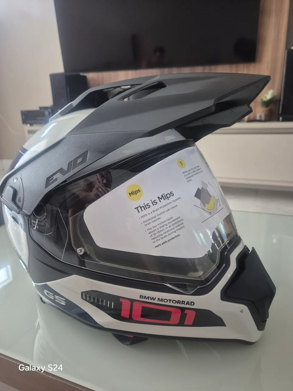 Capacete BMW Motorrad EVO GS Carbon