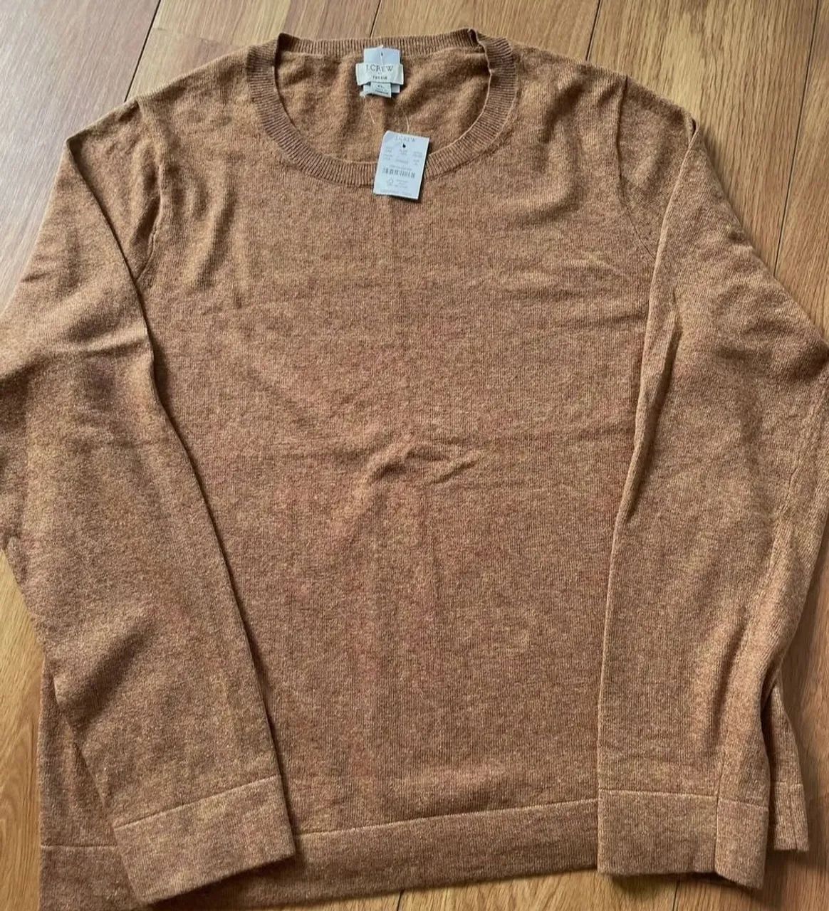 Malha Marron J.CREW Tamanho GG Nova c etiqueta