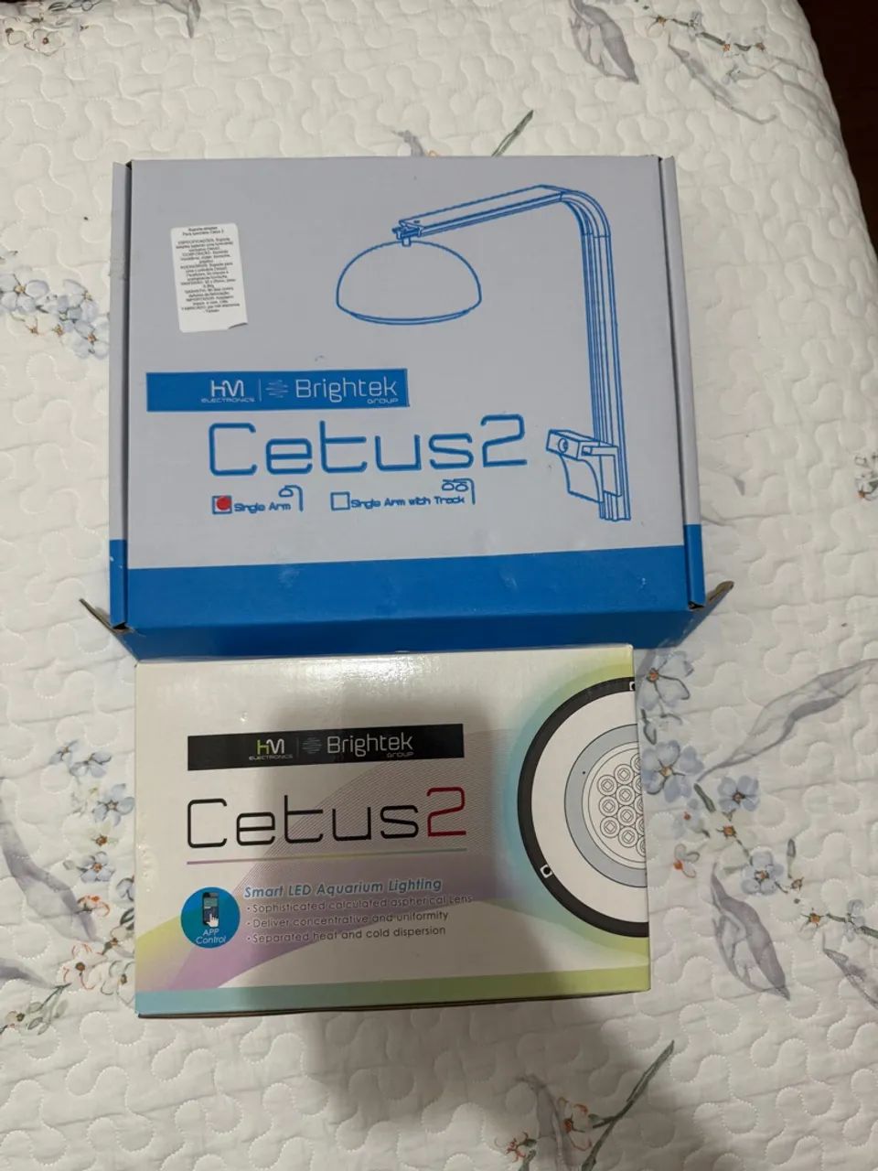 Luminária cetus 2 aquário marinho 84w - Foto 4
