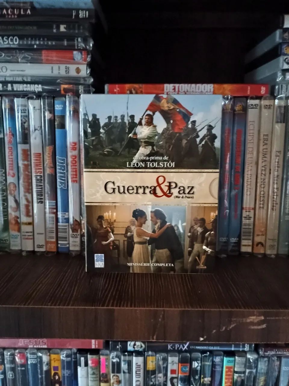 Guerra e Paz - Minissérie Completa - 4 DVDs