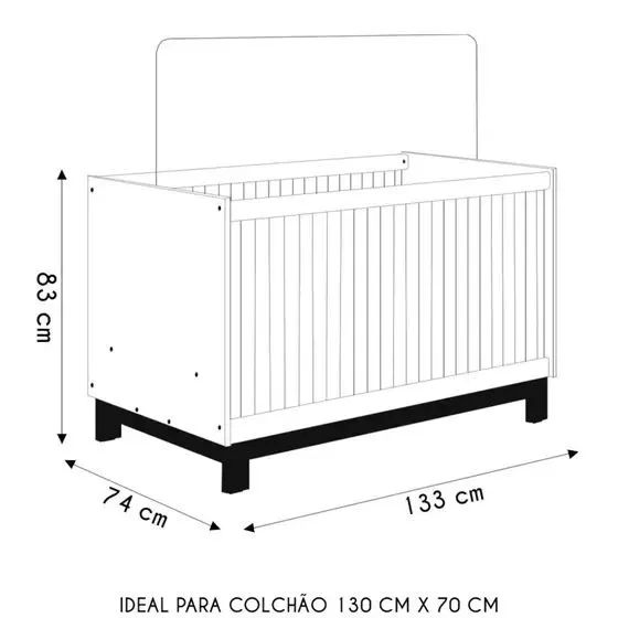 Berço Mini Cama Slim Encanto - NOVO, DE FÁBRICA! - Foto 3