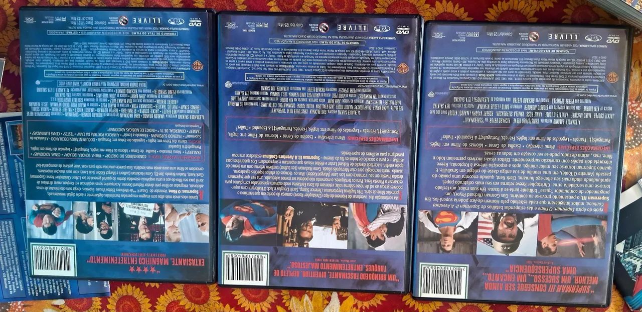 Dvds Superman  original (03 filmes)  - Foto 3