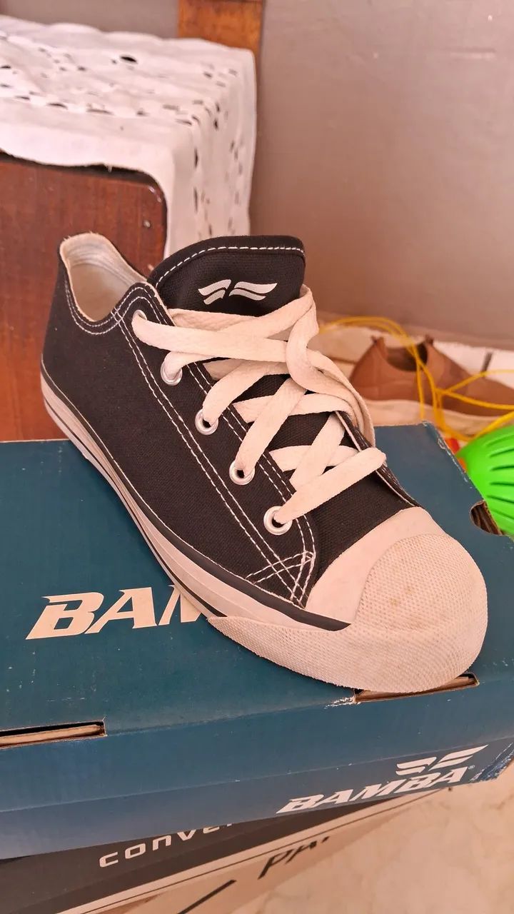 Tênis Bamba Preto - Conforto e Estilo