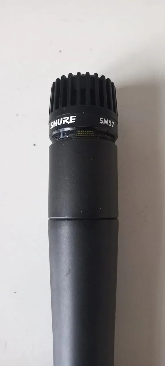 Microfone Shure SM57 Original (Usado) - Foto 2