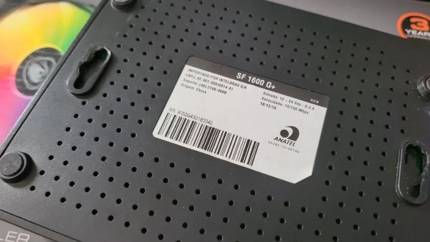 Switch 16 Portas Fast Ethernet Sf 1600 Q+ Intelbras - Foto 5