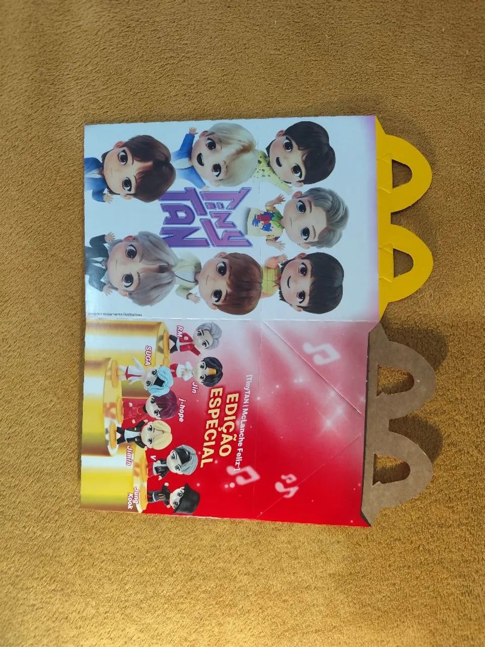 BTS Tiny Tan McDonald's Coleção Completa Novo - Foto 5