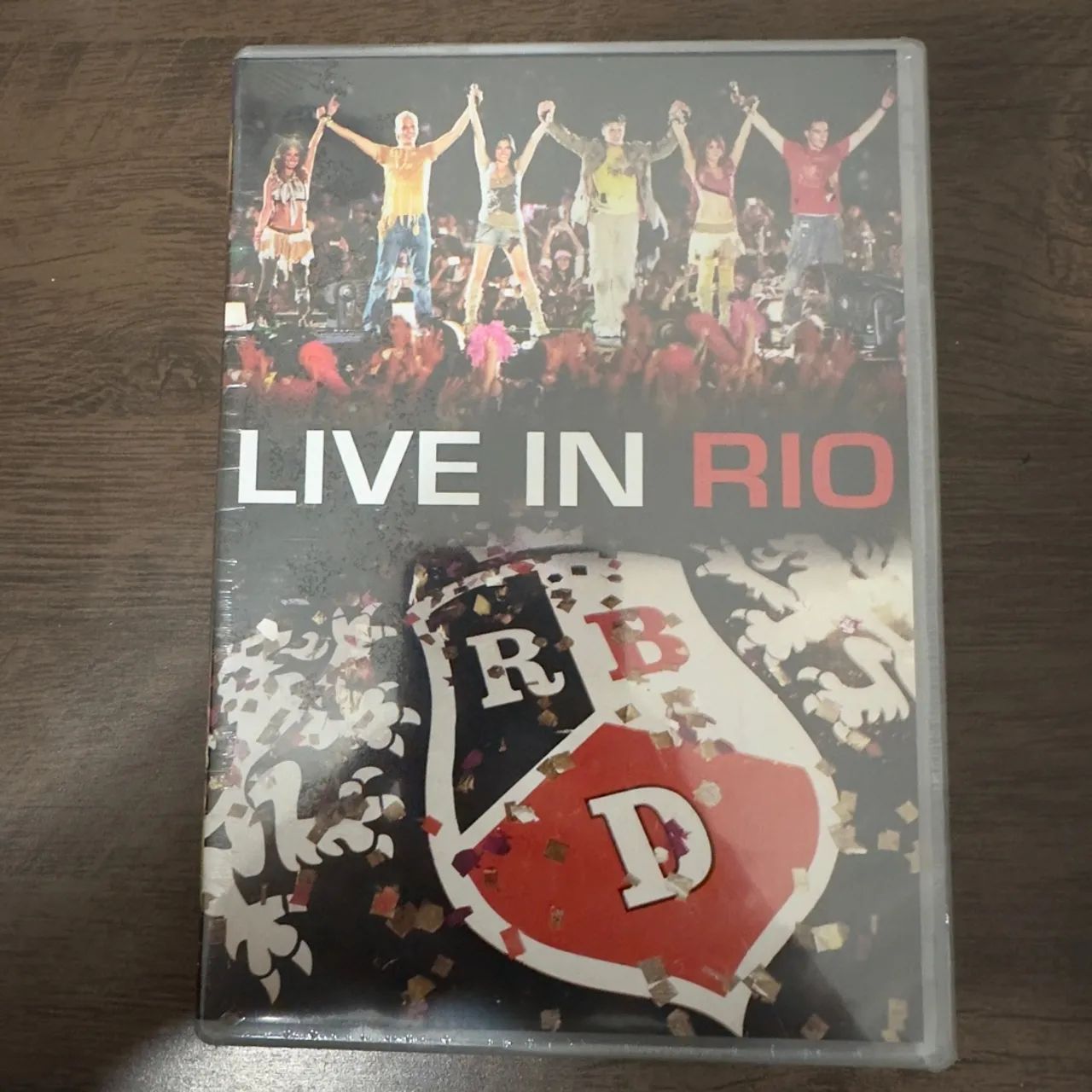 DVD RBD - Live in Rio (Lacrado)