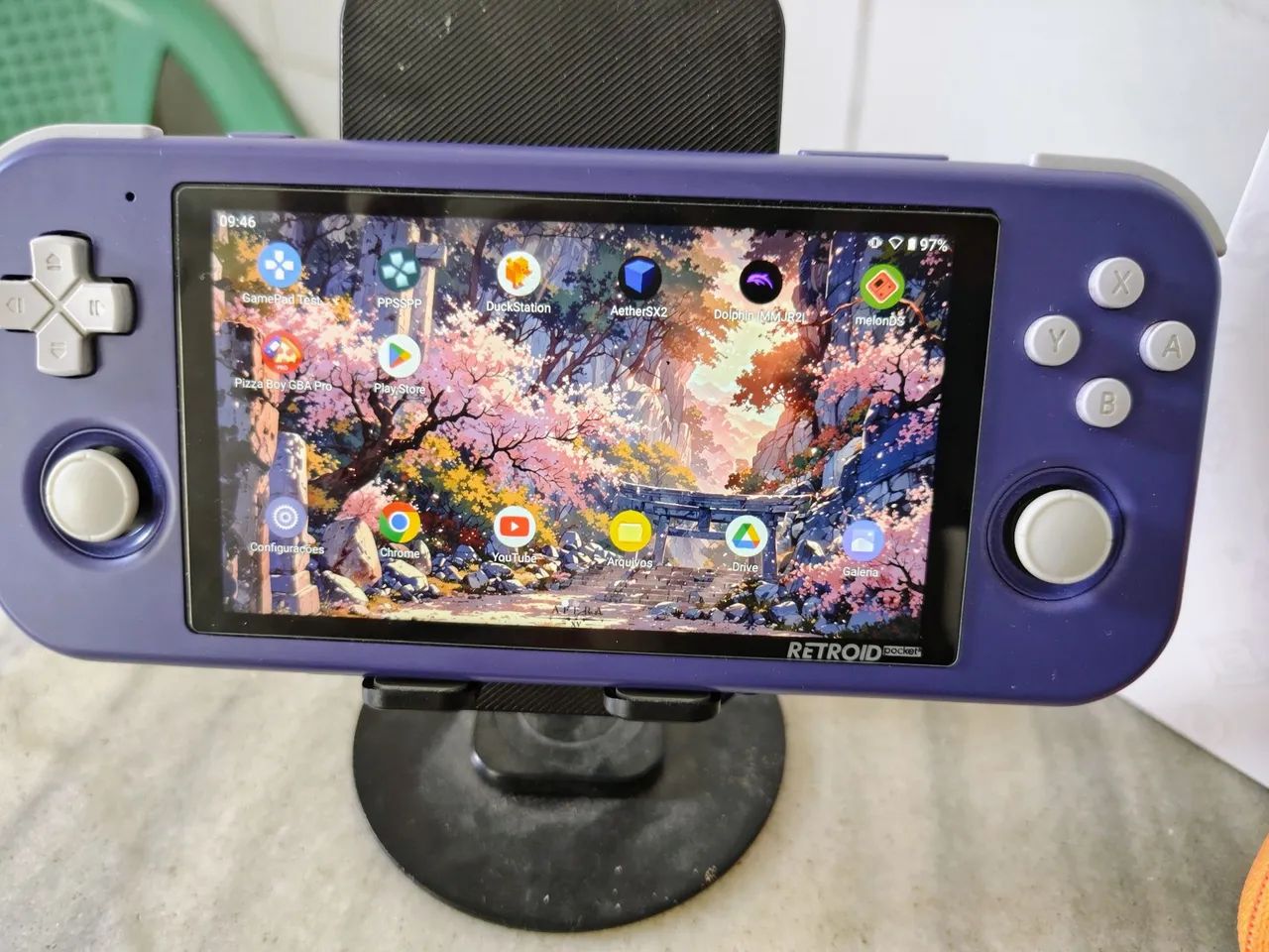 Retroid Pocket 3+ クリアパープル 中華ゲーム機「Retroid Pocket 3+」レビュー｜アップグレードモデル