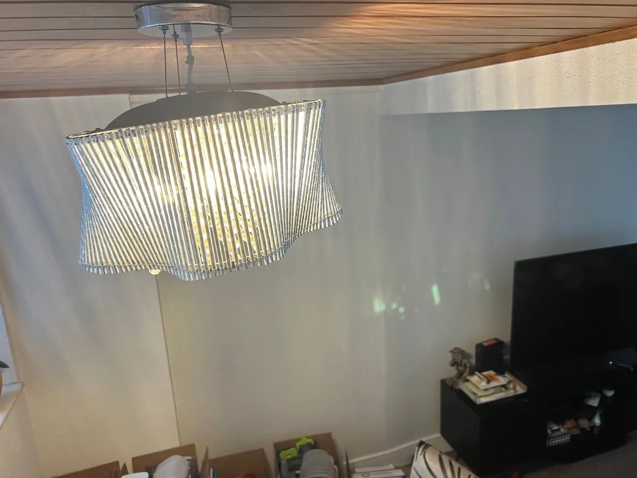 Lustre Moderno com lâmpadas  - Foto 5