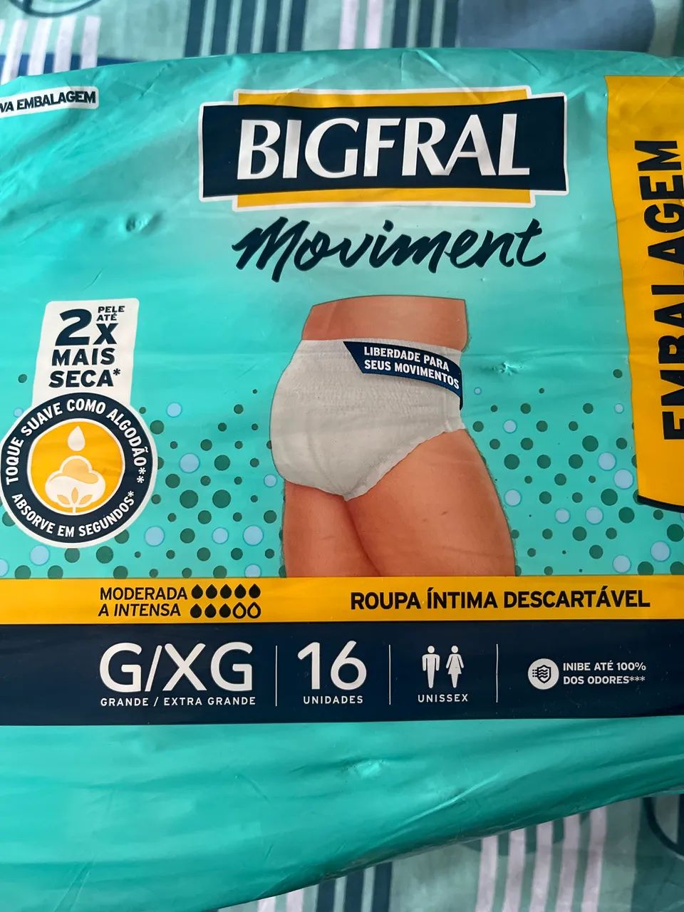 Fraldas Geriátricas Bigfral Moviment - Foto 2
