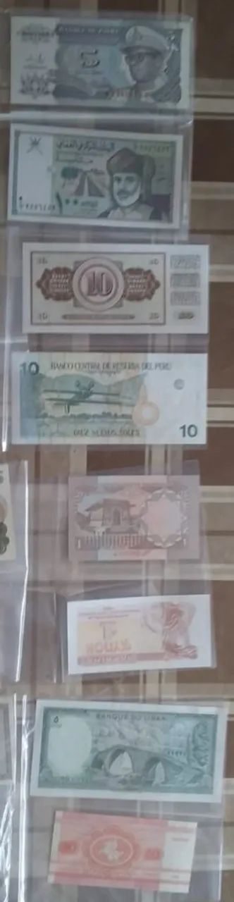 Coleção de Cédulas Antigas do Mundo - Foto 4
