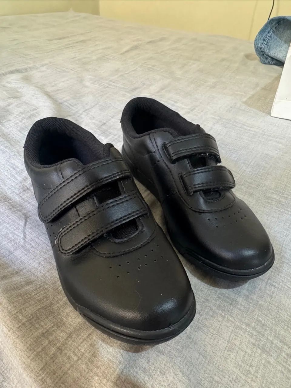 Tênis Infantil Sapato OrtopÃ©dico Feminino Preto Tênis Infantil