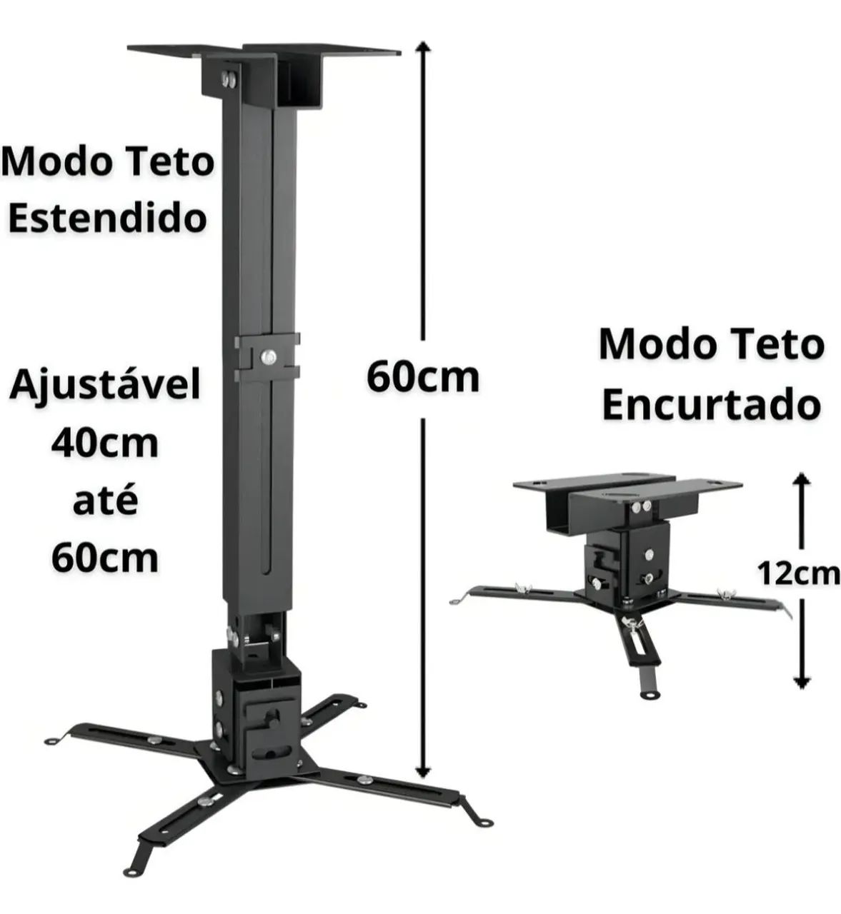 Suporte Universal para Projetor - Qualidade e Praticidade - Foto 5