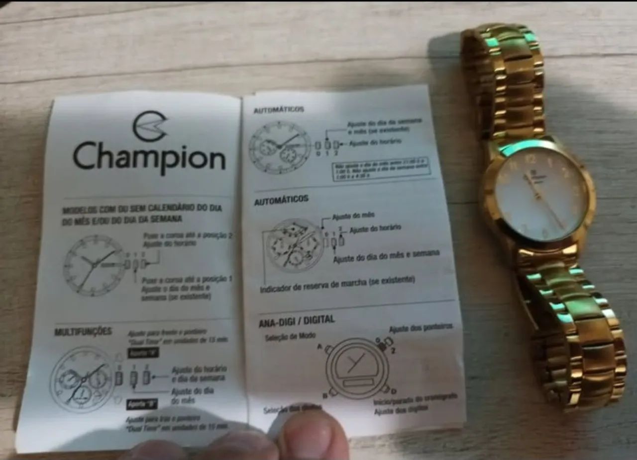 Relógio Champion Original Feminino Cn26519h novo comprado no shopping Norte Sul - Foto 4