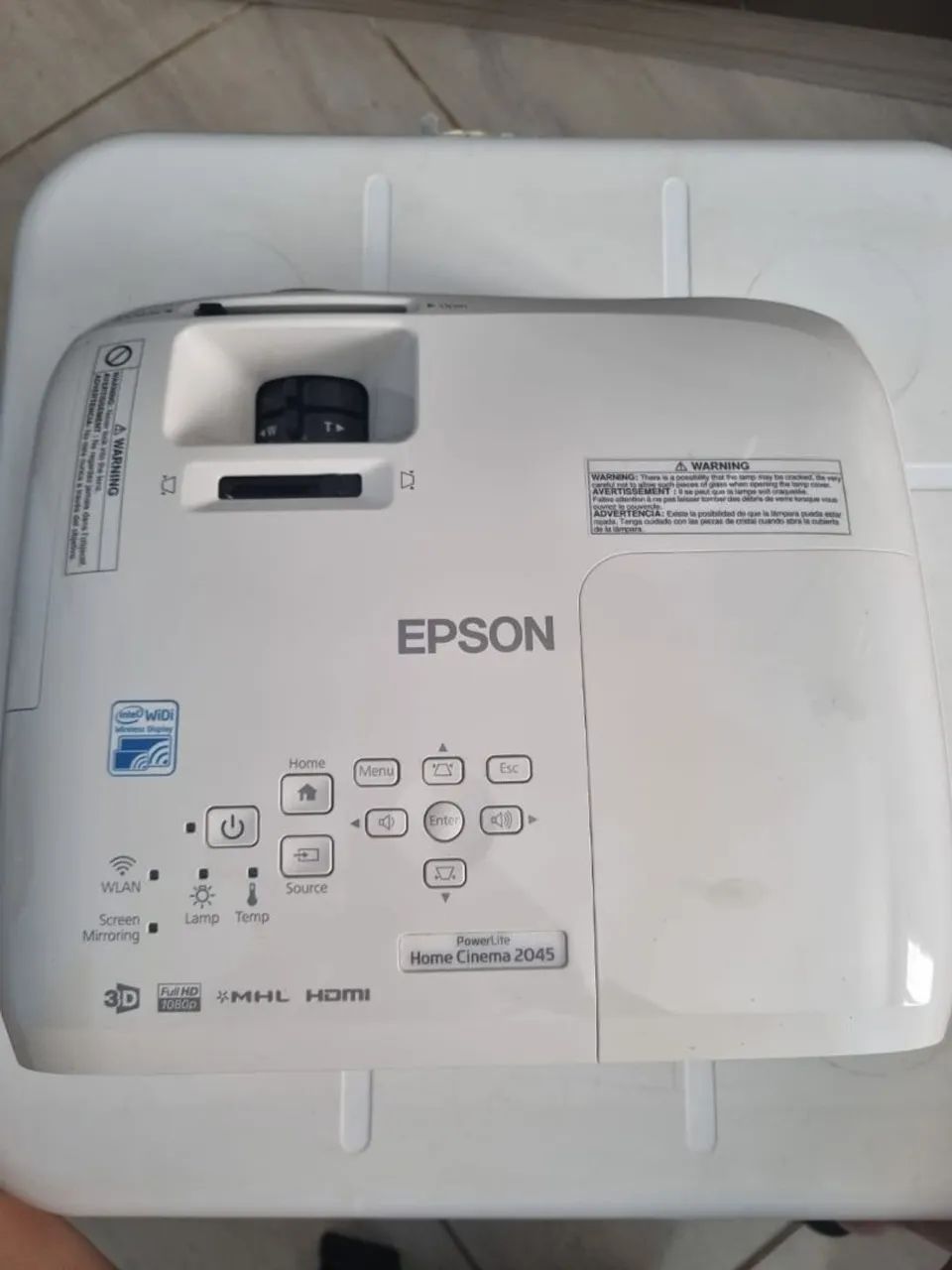 Projetor Epson Home Cinema 2045 - Foto 5
