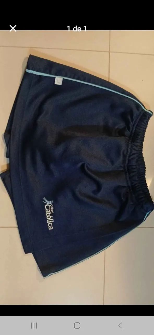 Uniforme Católica short saia 10
