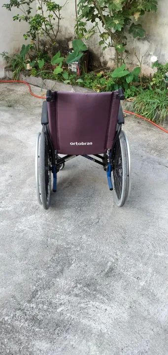  Cadeira de rodas Ortobras modelo AVD - Foto 6