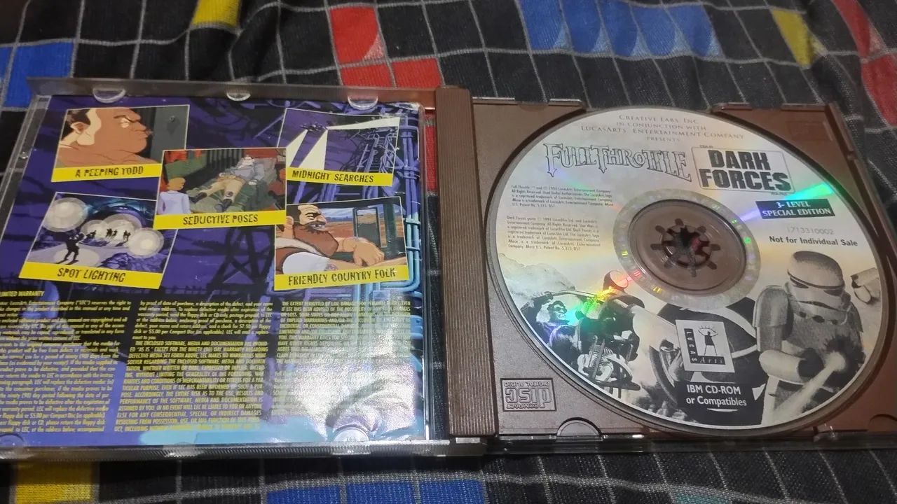 Game Full Throttle para PC (raridade) 
